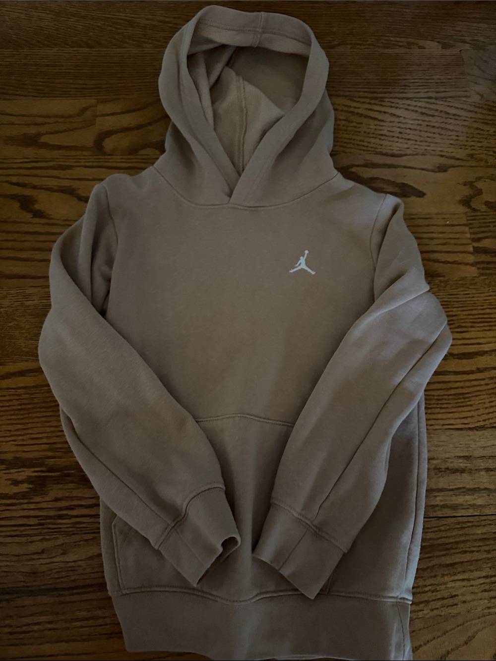 Nike Jordan Boys Tan Pullover Hoodie